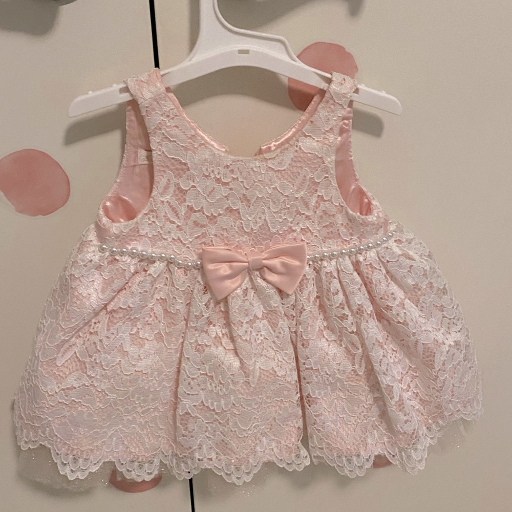 Baby girl’s Pink formal occasion dress